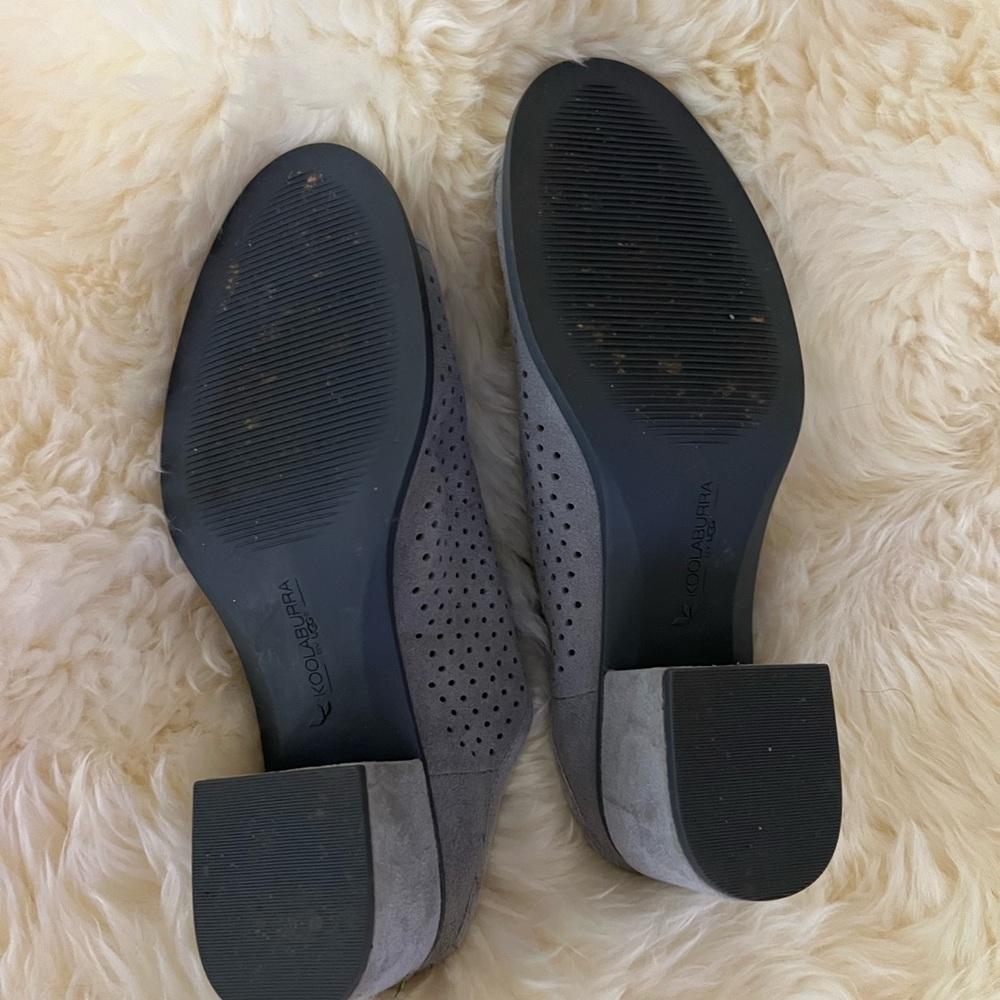 Ugg Koolaburra gray suede heels. Pre-owned condition. Size 12 - Picture 8 of 8